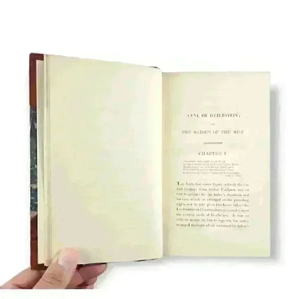 Anne of Geierstein; 3 Vols Waverley Novel Sir Walter Scott 1st Ed (1829) Bayntun - Picture 9 of 12